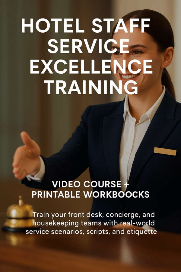 Hotel Staff Service Excellence Training